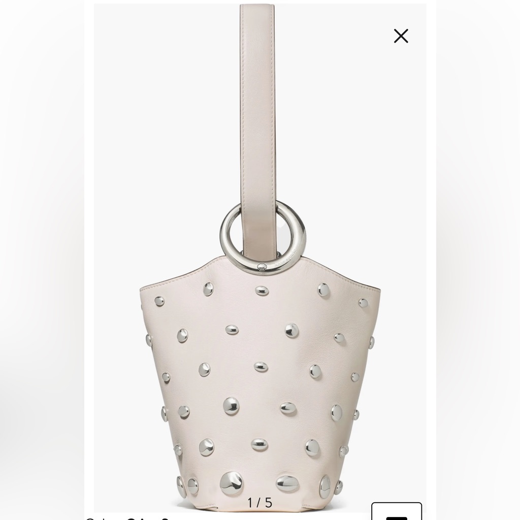 Brand New Kate Spade Halo Stud Fine Grain Leather Crossbody Bag